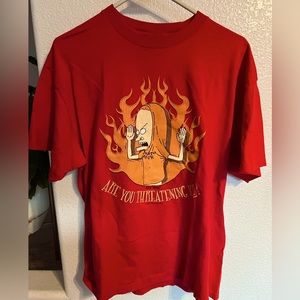 Vintage OG Beavis and Butthead Delta Pro Weight T Shirt